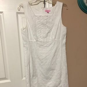 White Lily Pulitzer Dress